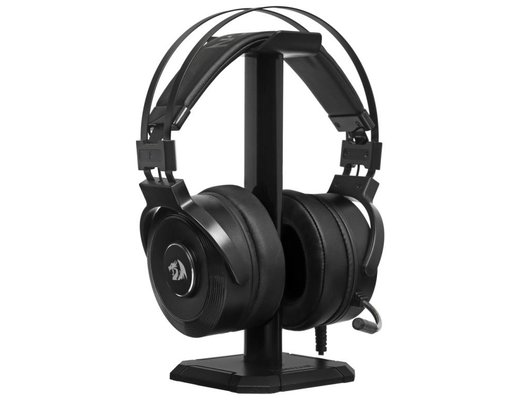 Игровые наушники проводные Redragon Lamia 2 черный/красный + подставка